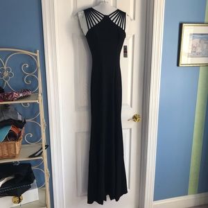 DRESS THE POPULATION black long dress